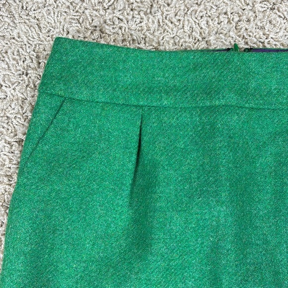 Boden Kelly green wool pencil skirt sz 2 - Picture 2 of 5
